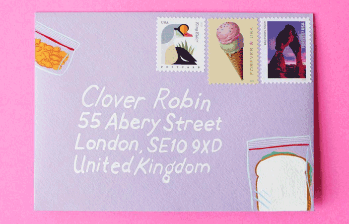 校園清新信紙信封設計制作 第3張 校園清新信紙信封設計制作 第3張