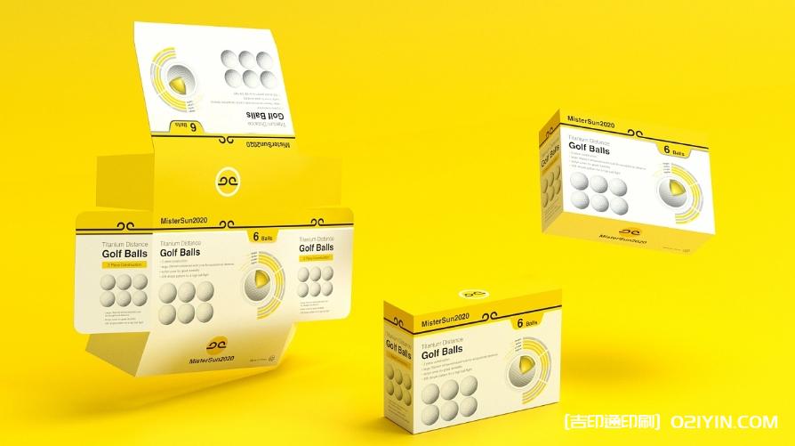 ?進(jìn)口高爾夫球彩盒設(shè)計(jì)印刷  第2張